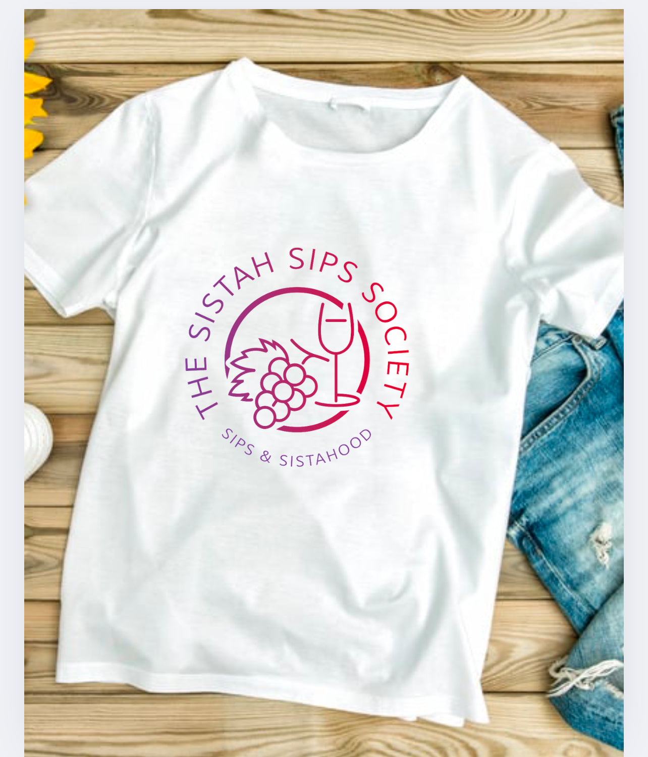 Official Sistah Sips Logo Tee