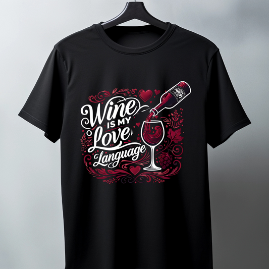 Wine is My Love Language Tee